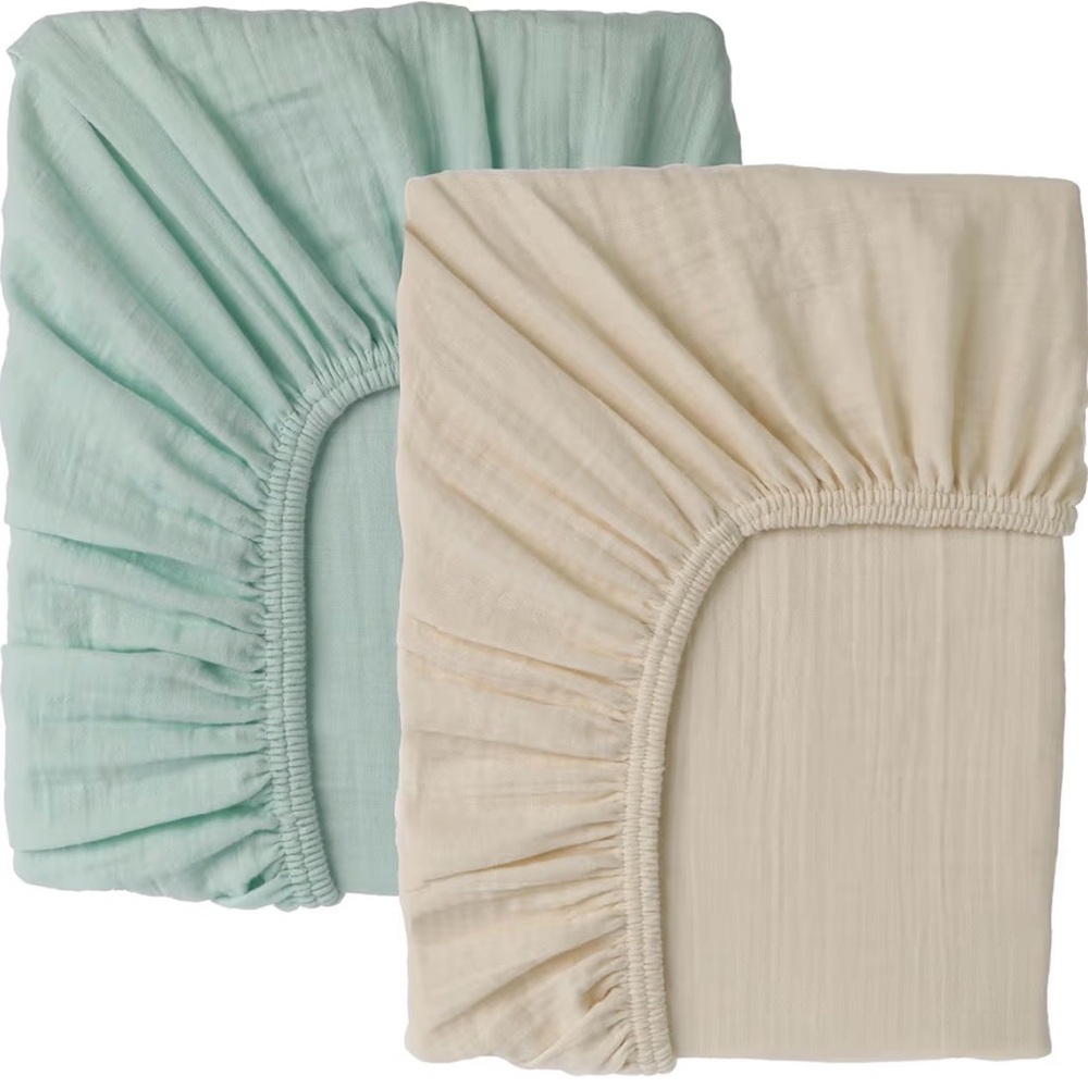 NIP! 2 Cotton muslin crib sheet